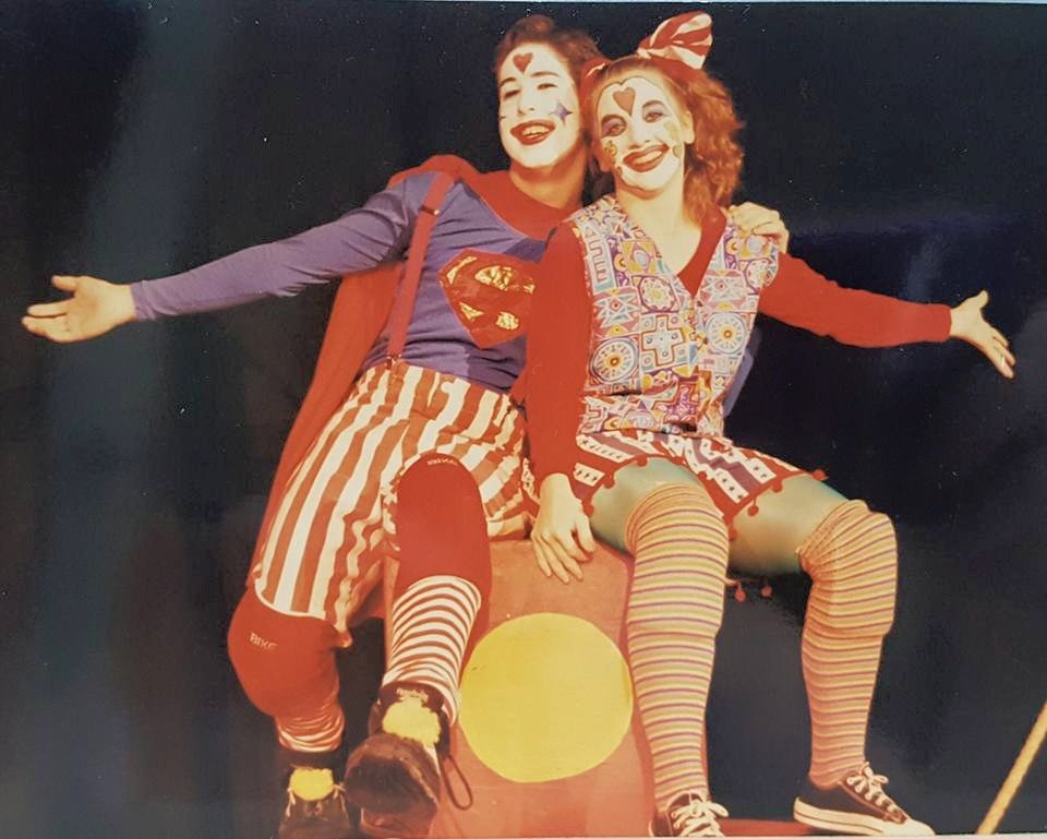 Joseph and Rachel in Godspell